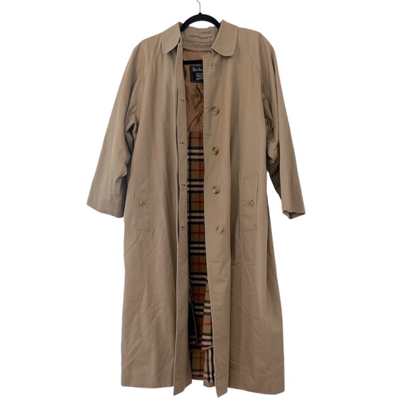 Burberrys vintage wool trench coat size 12